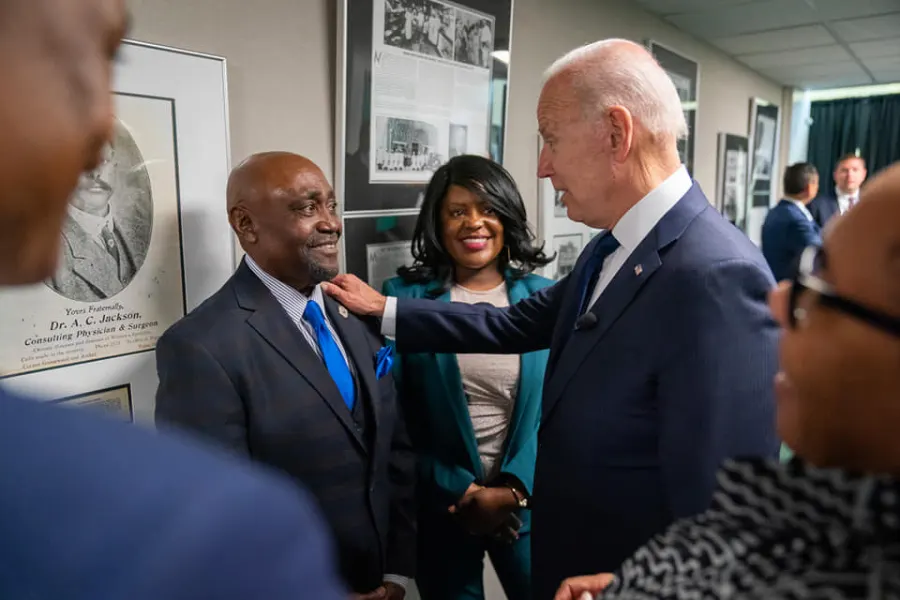 Photograph from a Terence Crutcher Foundation gathering