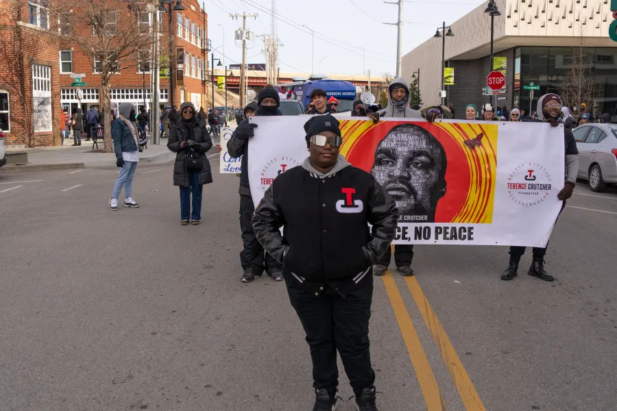 Photograph from a Terence Crutcher Foundation gathering