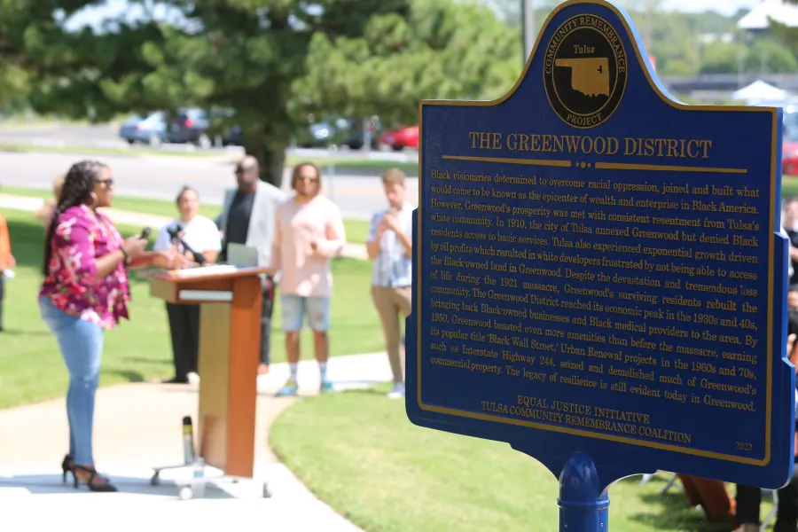Photograph from a Terence Crutcher Foundation gathering