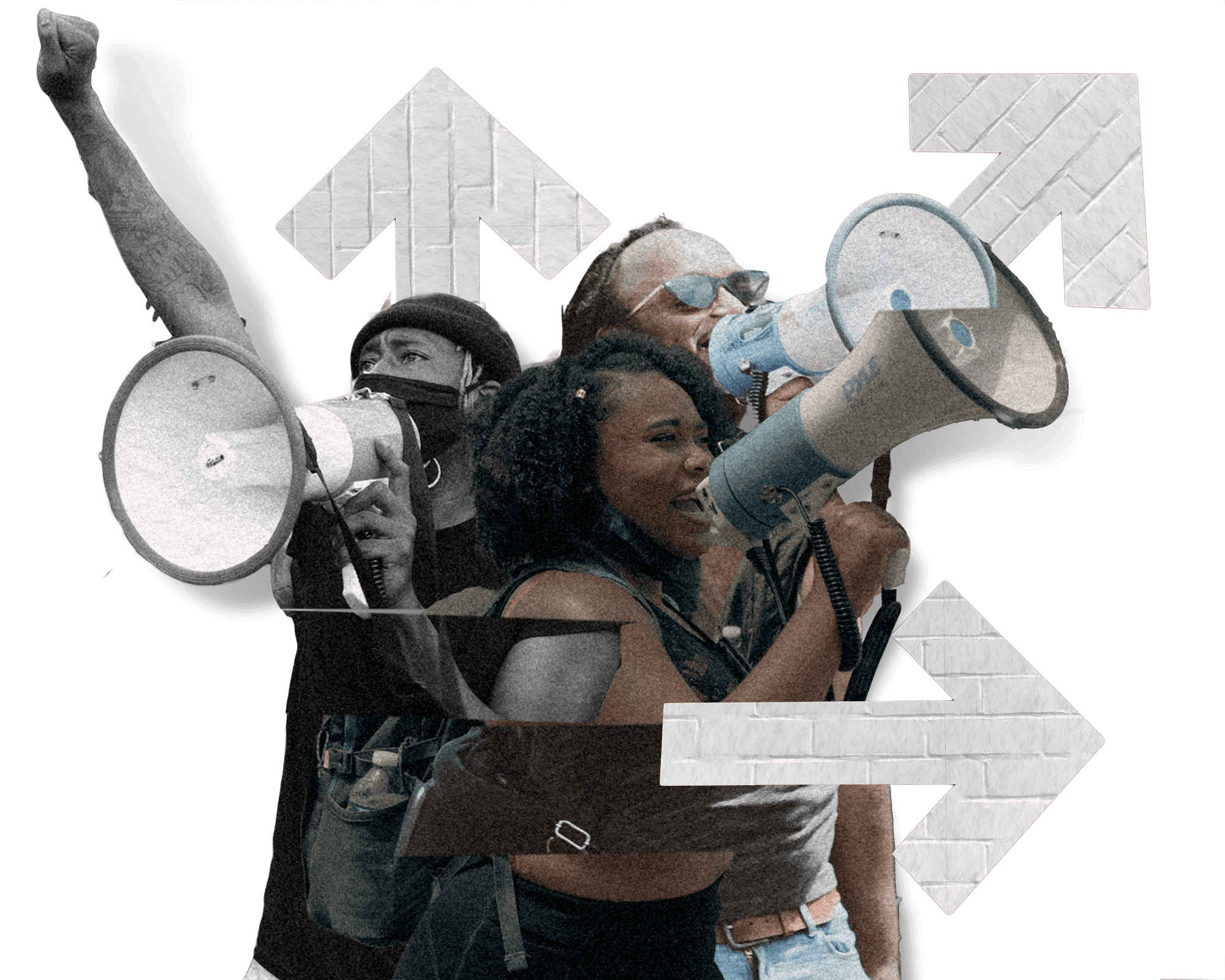 Community organizing illustration